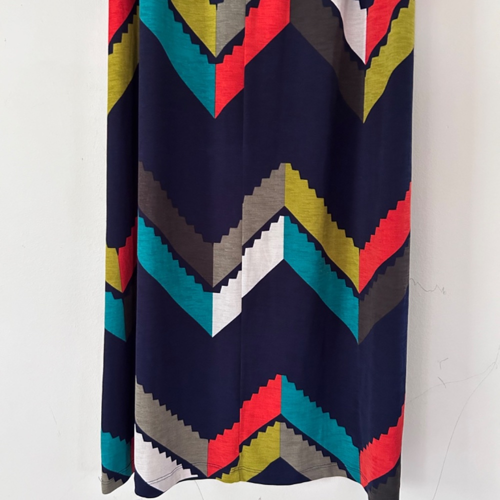 🍒Trixxi Strapless Chevron Print Maxi Dress - Picture 5 of 11